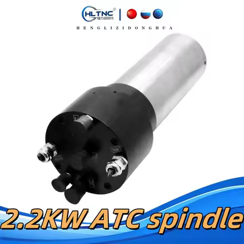High Speed CNC Water Cooled Cooling GDL80-20-24Z/2.2 kw 2.2kw 220v ISO20 Atc Spindle Motor with ISO 