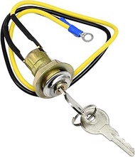 Ignition Switch 8N3679C with 2 Keys 2 Wires Compatible with Ford Tractor 2N 8N 9N NAA Jubilee 501 60