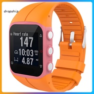 DRO_ Watch Band Adjustable Waterproof Silicone Waterproof Wrist Strap for Polar M400/M430 GPS Sport