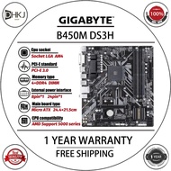 Uesd Gigabyte B450M DS3H Motherboard AM4 Interface DDR4 Memory Support Ryzen 5600