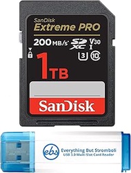 Sandisk SD Extreme Pro SDXC UHS-I 1TB Memory Card Works with Sony ZV-E10, A7 IV, ZV-E10 II Alpha Cam
