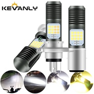 KEVANLY H4 H6 BA20D Mentol lampu depan motosikal LED dua warna
