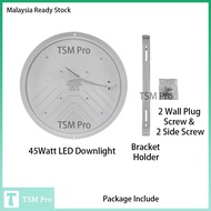 MINLITE 45W/55W LED FRAMELESS SURFACE ROUND DOWNLIGHT 6500K IP20 90LM/W 20000H
