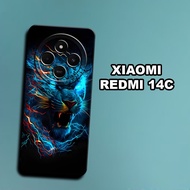 S45-Softcase procamera for XIAOMI REDMI 14C 2024 - flexible rubber material all types hp - Dragon mo