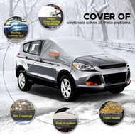 Car Cover Durable 3 Layers Thicken Cotton Car Covers Protection Resistant Waterproof Rain Dust Sun U