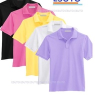 PUTIH MERAH HIJAU HITAM UNGU Avv695 T-SHIRT POLO SHIRT Collar Tops Men POLOS Black White Brown Yellow Red Gray Blue Green ORANGE PINK Purple LILAC CREAM NAVY MAROON PASTEL +++