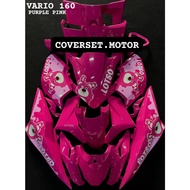 COVERSET HONDA VARIO 160 HIJAU LUMUT /SET VARIO 160 INITIAL D