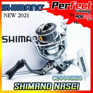รอกตกปลา รอกสปินนิ่ง SHIMANO NASCI C2000S/C2000SHG/2500/2500HG/C3000/C3000HG (รุ่นใหม่ ปี 2021) C200