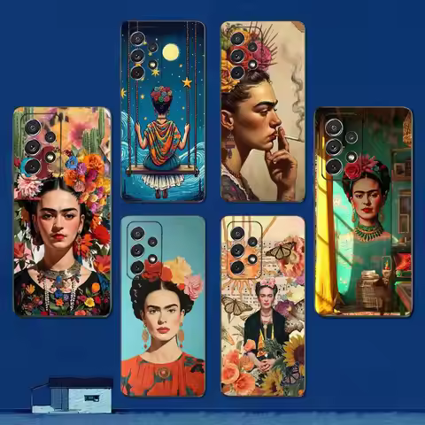 Art F-Fridas K-Kahlo Fashion Phone Case For Samsung S22,S21,S20,S10,S9,S25,S24,S23,Ultra,FE,Plus,Lit