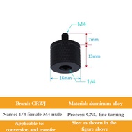 UNI แปลงสกรู dual NUTS tripod Mount screw 1/4ถึง M4 M5 M6 M8 M10นิ้วตัวแปลงอะแดปเตอร์สำหรับกล้อง DSLR ขาตั้งกล้องถ่ายรูปอุปกรณ์เสริม