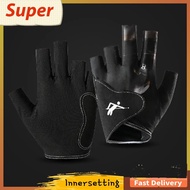 [innersetting.my] Left Hand Snooker Cue Sport Glove Breathable Pool Cue Glove Adjustable Billiard Po