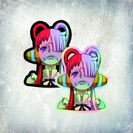 ONE PIECE ANIME UTA HOLOGRAM STICKER