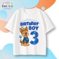 Birthday Boy 3 year old boy's Birthday shirt – High quality cotton t-shirt, loose and comfortable fo