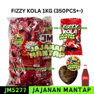 Halal Fizzy Kola Candy 1KG (350pcs+-) Childhood Coca Cola Candy JM5277