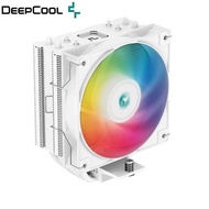 DEEPCOOL AG400 WH ARGB Efficient 4 Heat Pipes CPU Cooler