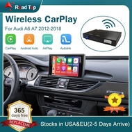 RoadTop Wireless Apple CarPlay Android Auto Interface for Audi A6 A7 2012-2018, with Mirror Link Ai