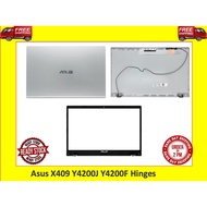 Asus 14"Inch VivoBook X409 Y4200J Y4200F LCD Back Cover/Front Bezel/Hinges Laptop Case