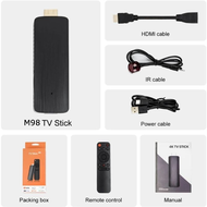 M98 TV Stick 4K with Android 11 System Turn TV into Smart TV with Assistant Connection Portable