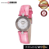 Jowissa 29mm White Dial Pink Leather J5.305M