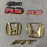 HONDA JAZZ GE GOLD LOGO EMBLEM HONDA FIT JAZZ GE GOLD EMBLEM JAZZ GE RS JAZZ FIT GE RS GRILL