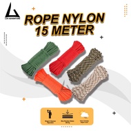 Paracod Camping Adventure Outdoor Nylon 9 Core 4mm - 15m. Rope