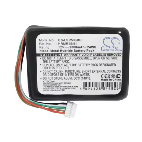 CameronSino Replacement Battery 533-000050 HRMR15/51 NT210AAHCB10YMXZ For Logitech Squeezebox Radio 