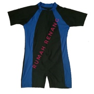 ART O99J Children's Short Diving Swimsuit with Overalls