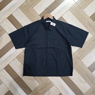 KEMEJA MEN'S BLACK BOXY SHIRT B955
