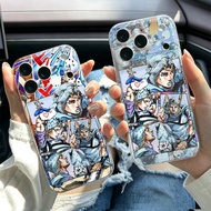 JOJO Comics Phone Case For IPhone 17 15 14 13 12 11 Promax, XR XS MAX 16PRO 16 Plus Transparent Soft