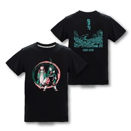 鬼滅之刃 炭治郎 禰豆子 潮流短袖上衣T恤 Tshirt(兄妹)