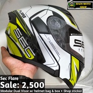 Sec Flare modular motorcycle helmet