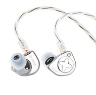 EW300 SIMGOT 1DD+1Planar+1PZT Hybrid Driver HIFI Earphones with Detachable Nozzles Sier-Plated OFC