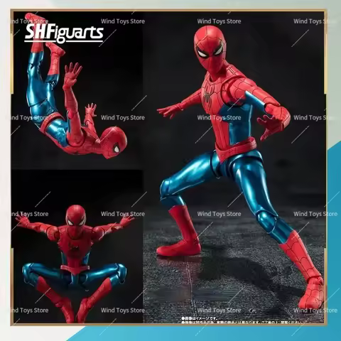 FIGUARTS SHF Spider Man New Red and Blue Cost