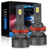 Xstorm 2Pcs Car LED Headlight Headlight Headlight H4 H11 H1 H7 9005 HB3 9006 HB4 100W 6000K LED Fogl