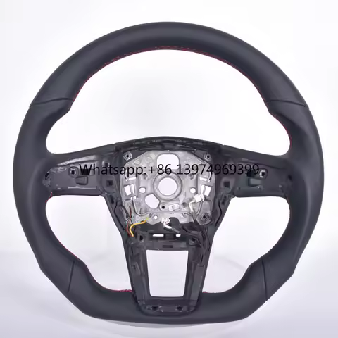 Low Price Leather Steering Wheel in Stock for Audi Q7 4L A4 B7 C7 RS6 A6L B9 A3 S Line S5 B8 A5 B8