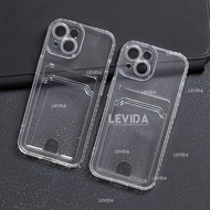 Iphone 15 Iphone 15 Pro Iphone 15 Plus Iphone 15 Pro Max Card Case Clear / Clear Card Slot Case Ipho