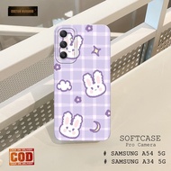 HP Soft case Samsung Galaxy A54 5Ghp Latest Samsung Galaxy A34 5G/ - Cartoon Fashion Case - Casing S