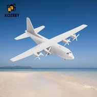 [KOZEEY] 1/144 Transport Plane Model ,Miniature Aircraft toy Assembled model C130 4D with