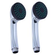 2X Multi Function Chrome ABS Economic Shower Head