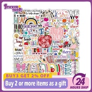 54PCS Teacher's Day Sticker Decoration Scrapbooking Stationery Teacher Sticker