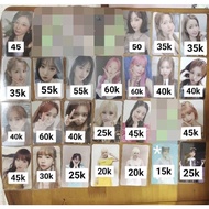 PHOTOCARD IZONE ONE REELER ONEIRIC DIARY BLOOMIZ AR YUJIN WONYOUNG SAKURA CHAEWON MINJU YURI HITOMI 