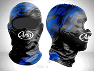 balaclava helmet brand ARAI B02  full bonet mask full sublimation for motor riders