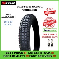 TAYAR  FKR SAFARI   250-17, 275-17 TUBELESS TYRE