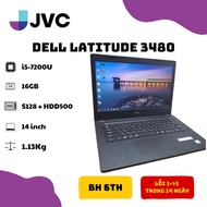 Laptop xách tay Giá rẻ Laptop Dell Latitude 3480/i5-7200/Ram 8gb/SSD 256G 14.0 Pin 80%