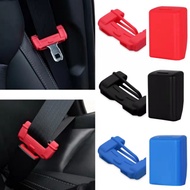 Universal Buckle Clip Protector Silicone Car Seat Belt Anti-Scratch Cover Interior Button Collision 