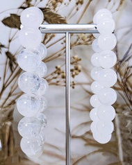 【幽白水晶】藍針水晶 / 千層白幽靈 天然水晶手鍊手串/一物一拍