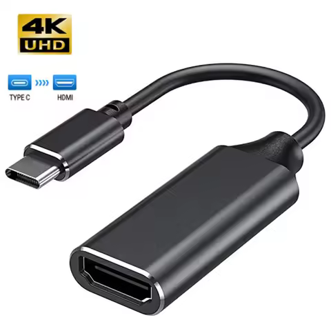 Type C to HDMI-compatible Adapter Converter USB C to HDMI Adapter Hdmi Cable Adaptor HDMI Converter 