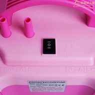 CD508雙層套球5寸10寸高壓電動充氣機打氣泵吹氣球小粉色打氣直營