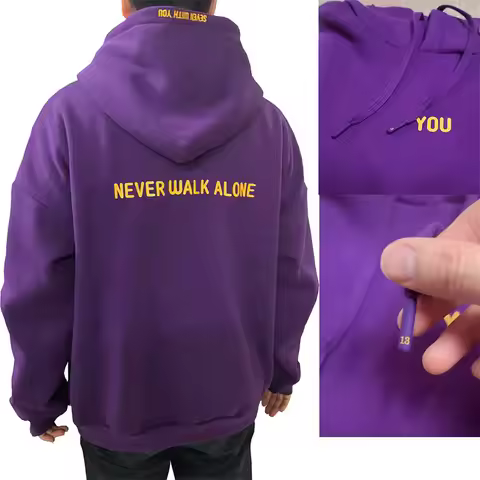 JIMIN Hoodie High Quality Version Sweatshirt Men Women Oversized Hoodies You Never Walk Alone Jimin