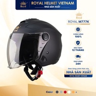 GENUINE ROYAL M777K 3/4 HEAD HELMET WITH 2 REMOVABLE LINING